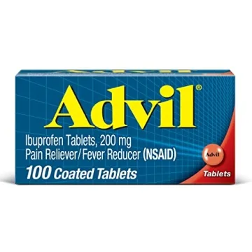 Advil Pain Reliever and Fever Reducer, Pain Relief Medicine with Ibuprofen 200mg for Headache, Backa...