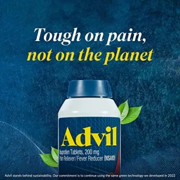 Advil Pain Reliever and Fever Reducer, Pain Relief Medicine with Ibuprofen 200mg for Headache, Backache, Menstrual Pain and Joint Pain Relief - 100 Coated Tablets