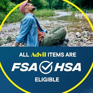 Advil Pain Reliever and Fever Reducer, Pain Relief Medicine with Ibuprofen 200mg for Headache, Backache, Menstrual Pain and Joint Pain Relief - 100 Coated Tablets