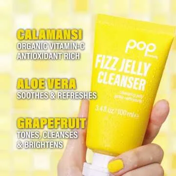 POP Beauty FIZZ JELLY CLEANSER for Radiant Skin