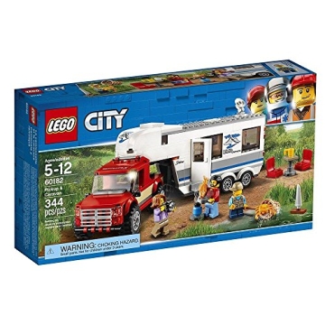 LEGO City Pickup & Caravan 60182 Building Kit for Ages 5-12