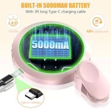 154 LED Phone Light for Perfect Selfies and Content Creation