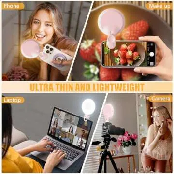 154 LED Phone Light for Perfect Selfies and Content Creation