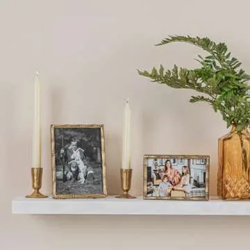Creative Co-Op Metal and Reclaimed Wood Photo Frame
