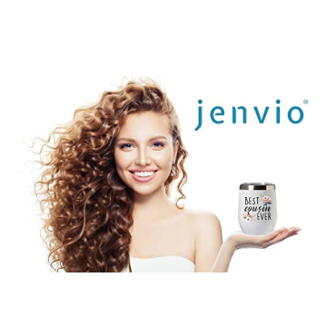 JENVIO 12 Ounce Insulated Tumbler for Wine or Coffee