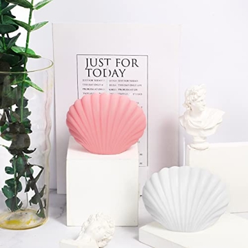 Handmade Seashell Scented Candles Elegant Home Decor