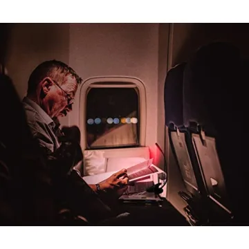 Hooga Rechargeable Red Book Light for Healthy Reading