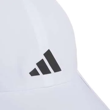 adidas Superlite, Athletic Caps, Running Hat Men, White/Black/3.0, One Size