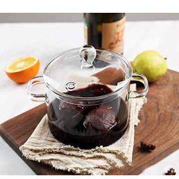 Clear Cooking Pot - 64oz Multi-Function Saucepan