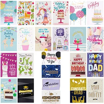 100 All Occasion Greeting Cards - Perfect for Every Event