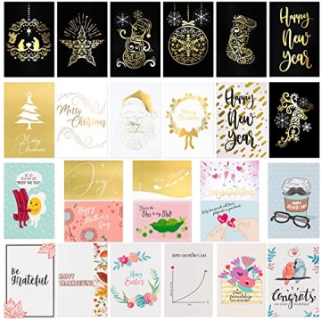 100 All Occasion Greeting Cards - Perfect for Every Event