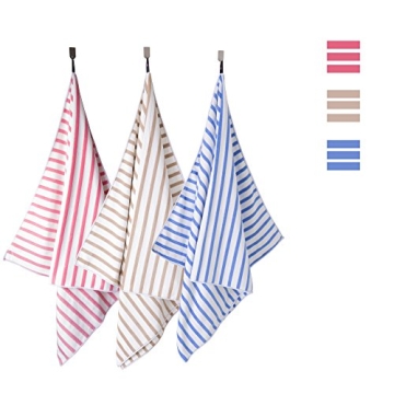 JML Microfiber Quick Dry Beach Towels Set (Pack of 6)