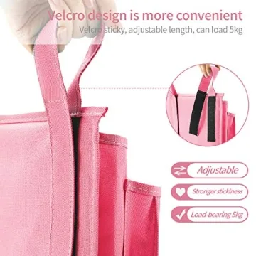 Bseash Bunk Bed Organizer with 8 Pockets for Ultimate Convenience