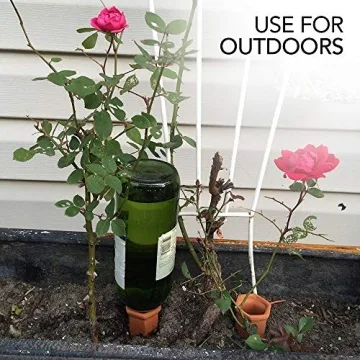Plant Self-Watering Stakes for Effortless Gardening
