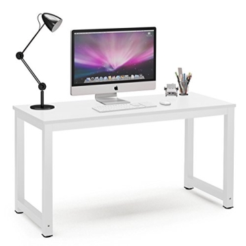 Tribesigns Computer Desk, 55 inch Large Office Desk Computer Table Study Writing Desk for Home Offic...