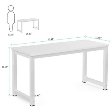 Tribesigns 55 Inch Computer Desk for Home Office