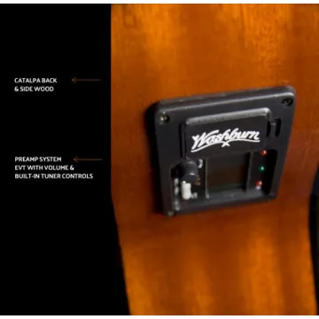 Shop Washburn C5CE Classical Acoustic Electric Guitar