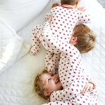 KicKee Full of Hearts Pajamas - Cute and Cozy 2-Piece Set