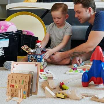 Wooden Puzzle Display Stand - Jigsaw Shelf Stand Puzzle Holder Rack - Storage and Organization for Kids & Adults