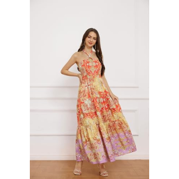 Trendy Floral Summer Beach Dresses for Women 2024