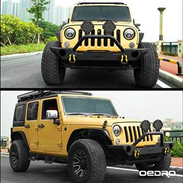 OEDRO 7 Inch 51W LED Offroad Lights for All Vehicles