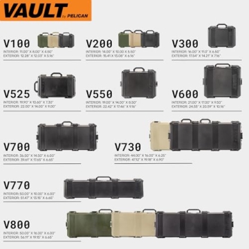 Pelican Vault V800 Case for Secure Gear Transport