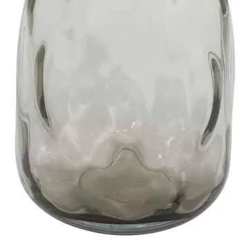 Deco 79 Glass Vase 11" Decorative Centerpiece for Home