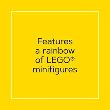 Engaging LEGO Minifigure Rainbow 1000-Piece Puzzle for Fun Family Game Nights