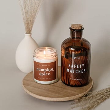 Sweet Water Decor Pumpkin Spice Candle Cozy 9oz Scented Candle