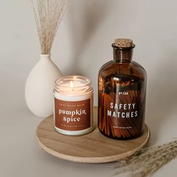Sweet Water Decor Pumpkin Spice Candle Cozy 9oz Scented Candle