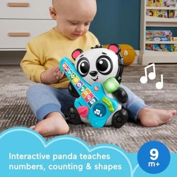 Fisher-Price Interactive Panda Learning Toy with Music