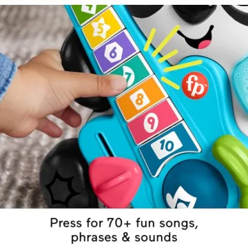 Fisher-Price Interactive Panda Learning Toy with Music