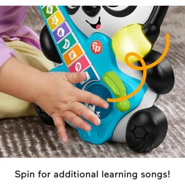 Fisher-Price Interactive Panda Learning Toy with Music