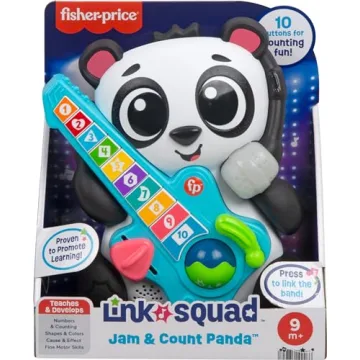 Fisher-Price Interactive Panda Learning Toy with Music