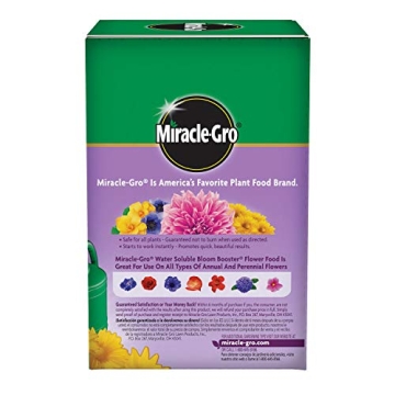 Miracle-Gro Bloom Booster Flower Food for Vibrant Gardens