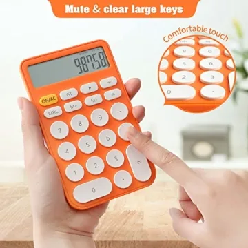 AOAILION 12 Digit Standard Calculator with LCD Display
