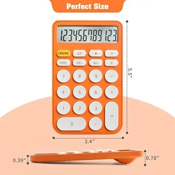 AOAILION 12 Digit Standard Calculator with LCD Display