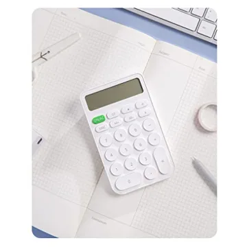 AOAILION 12 Digit Standard Calculator with LCD Display