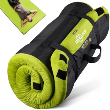 Gaialoop Thick Memory Foam Camping Mattress Sleeping Pad [Car/Tent/Cot] 3'' Portable Floor Play Mat ...