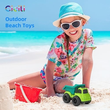 Aigitoy 2pcs Truck Set for Toddlers - Eco-Friendly & Fun