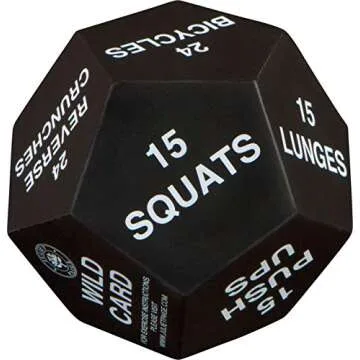 Juliet Paige Exercise Dice - Fun Fitness & Home Workouts