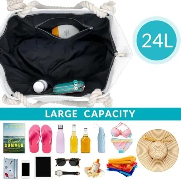 Stylish Oversized Beach Tote Bag for Women