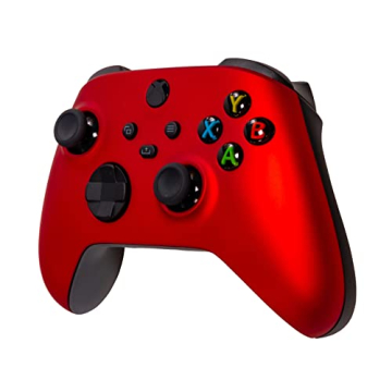 Custom Xbox Series X S Controller - Metallic Red Design