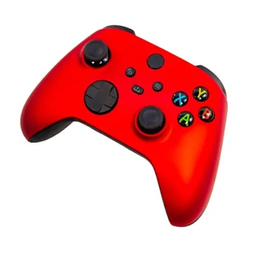 Custom Xbox Series X S Controller - Metallic Red Design