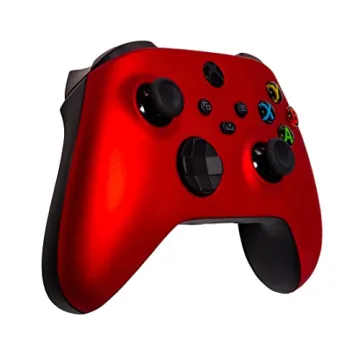Custom Xbox Series X S Controller - Metallic Red Design