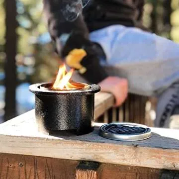 Tree Free Fire Pit Kit - Portable Tabletop Fire for Outdoors