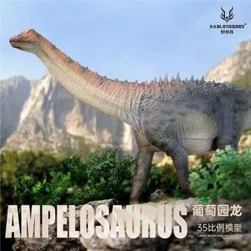 WLNTDOLA Ampelosaurus Dinosaur Model - Realistic PVC Figurine