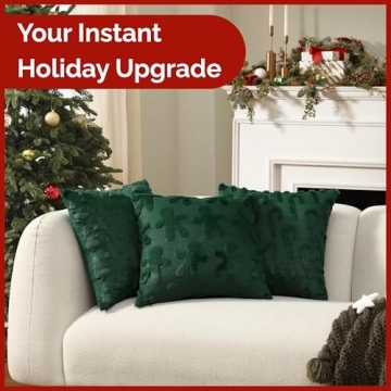 Gingerbread Pillowcases Set of 2 - Cozy Christmas Decor