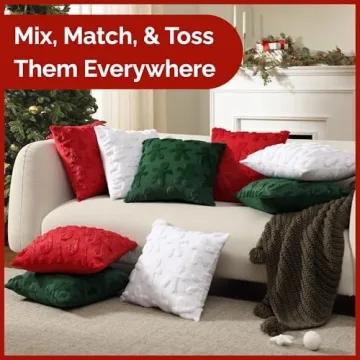 Gingerbread Pillowcases Set of 2 - Cozy Christmas Decor