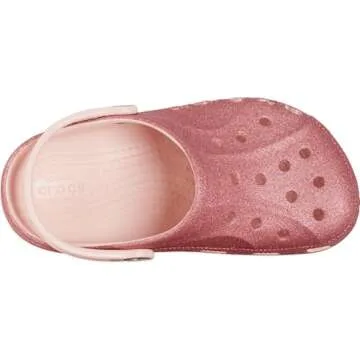 Shop Crocs Glittery Unisex-Child Baya Clogs for Kids